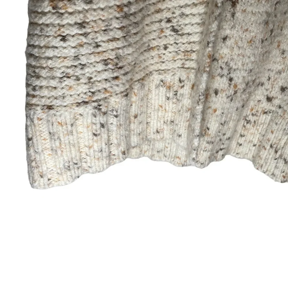 Universal Thread Open Cardigan Shrug Sweater Cream Multicolor Speckled One Size